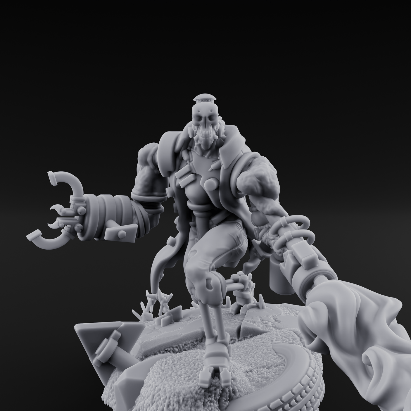 Dangling From The Canopy Necrolinked Wight D Miniature for Dungeons and Dragons, Pathfinder or other TTRPGs