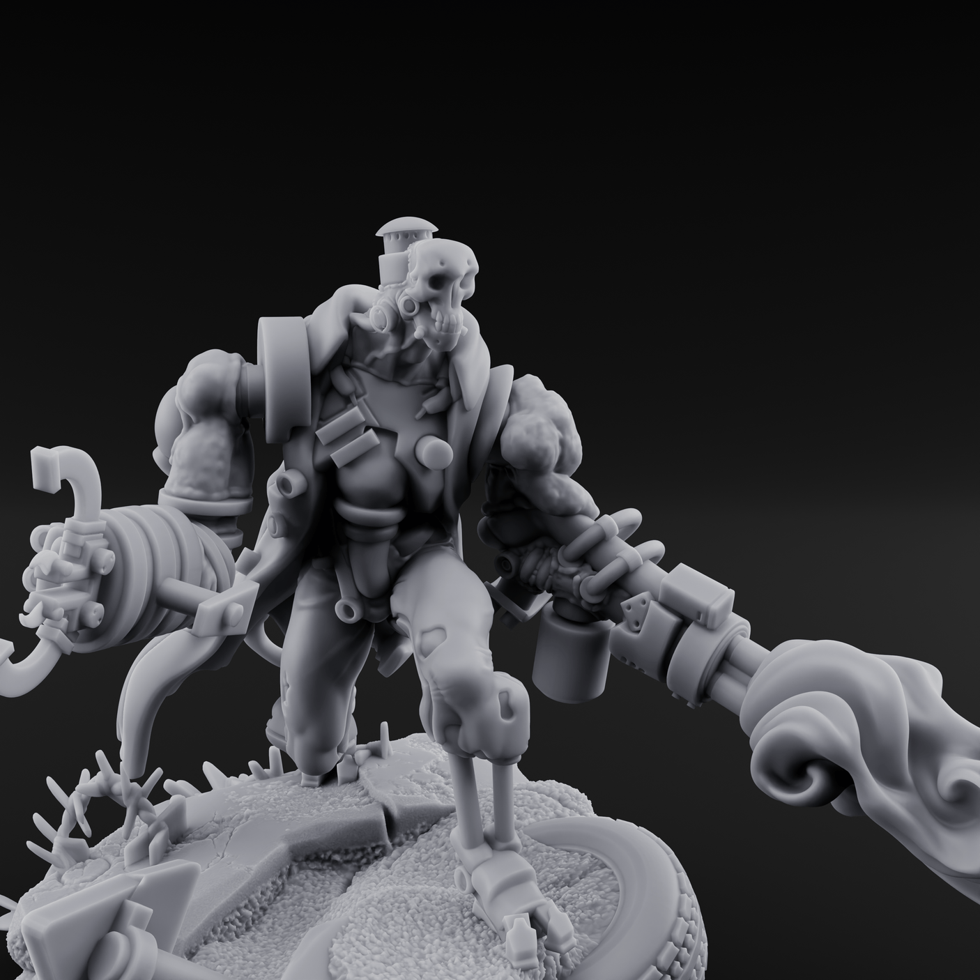 Dangling From The Canopy Necrolinked Wights Miniature for Dungeons and Dragons, Pathfinder or other TTRPGs