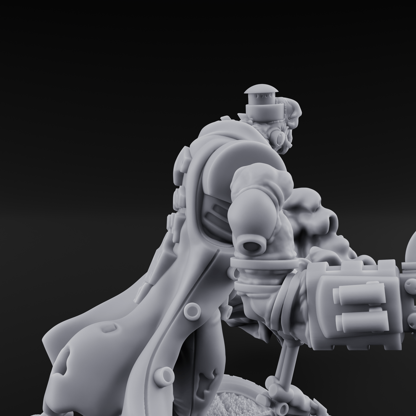 Dangling From The Canopy Necrolinked Wight D Miniature for Dungeons and Dragons, Pathfinder or other TTRPGs