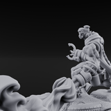 Dangling From The Canopy Necrolinked Wight D Miniature for Dungeons and Dragons, Pathfinder or other TTRPGs