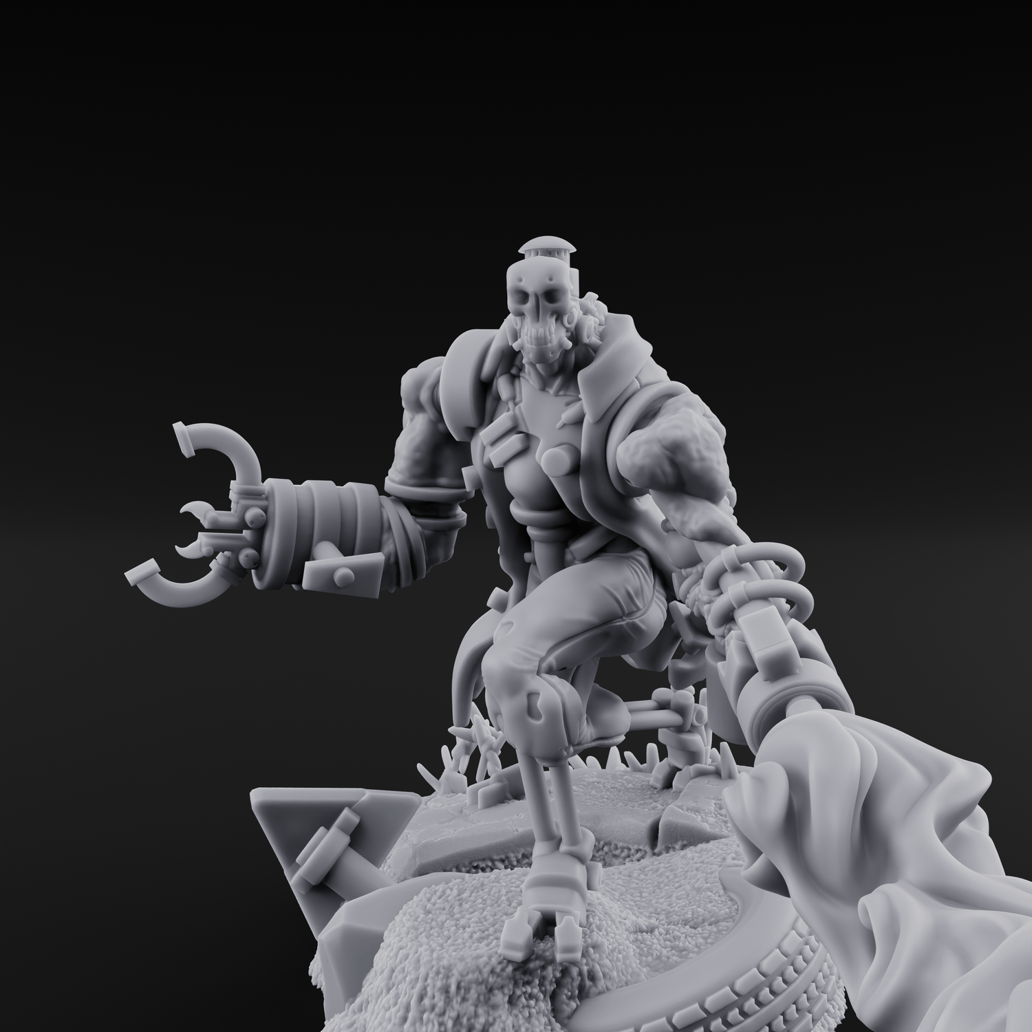 Dangling From The Canopy Necrolinked Wight D Miniature for Dungeons and Dragons, Pathfinder or other TTRPGs