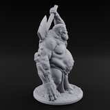 Stitched Together Zombie Abomination Miniature for Dungeons and Dragons, Pathfinder or other TTRPGs