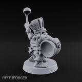 Ladle Brandishing Goblin Chef Miniature for Dungeons and Dragons, Pathfinder or other TTRPGs
