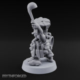 Ladle Brandishing Goblin Chef Miniature for Dungeons and Dragons, Pathfinder or other TTRPGs
