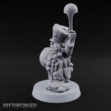 Ladle Brandishing Goblin Chef Miniature for Dungeons and Dragons, Pathfinder or other TTRPGs