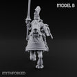 Lance And Sword Charging Human Knight on Horseback B Miniature for Dungeons and Dragons, Pathfinder or other TTRPGs