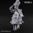 Lance Bearing Plumed Helmed Human Knight on Horseback G Miniature for Dungeons and Dragons, Pathfinder or other TTRPGs