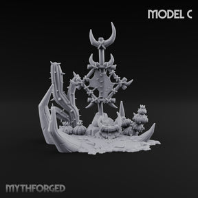 Where the Badlands Grow Teeth Horned Badlands Terrain Piece C