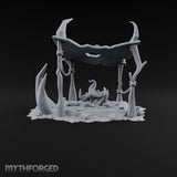 Where the Badlands Grow Teeth Horned Badlands Terrain Piece D
