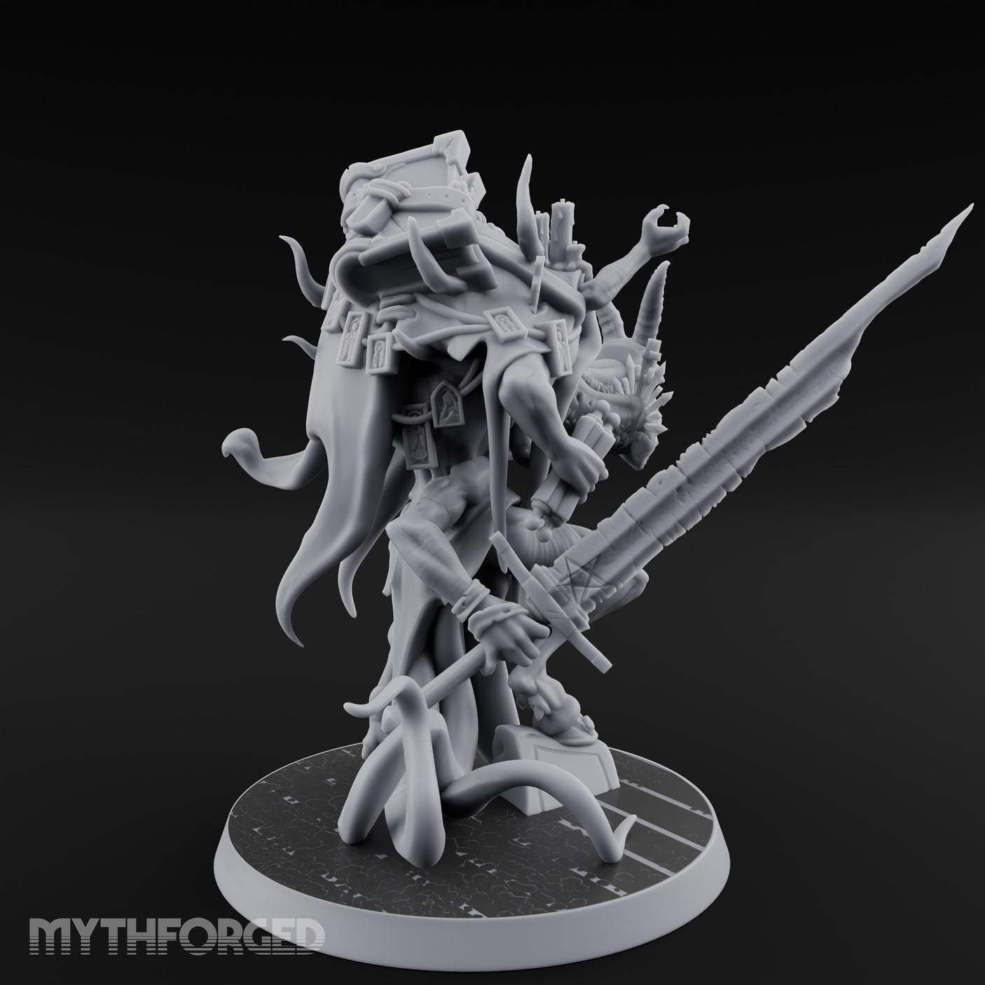 Lantern And Blade Clutching Demon Scripture Guardian gallery 4