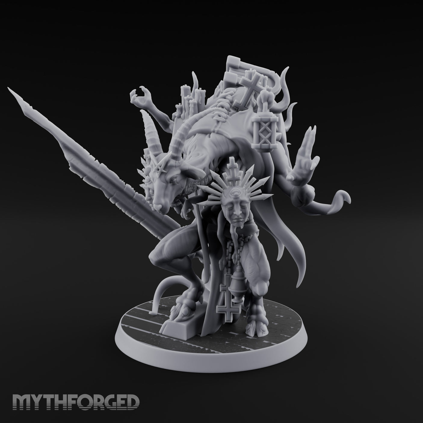 Lantern And Blade Clutching Demon Scripture Guardian gallery 8