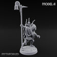 Lantern Pole Carrying Goblin Scout A Miniature for Dungeons and Dragons, Pathfinder or other TTRPGs