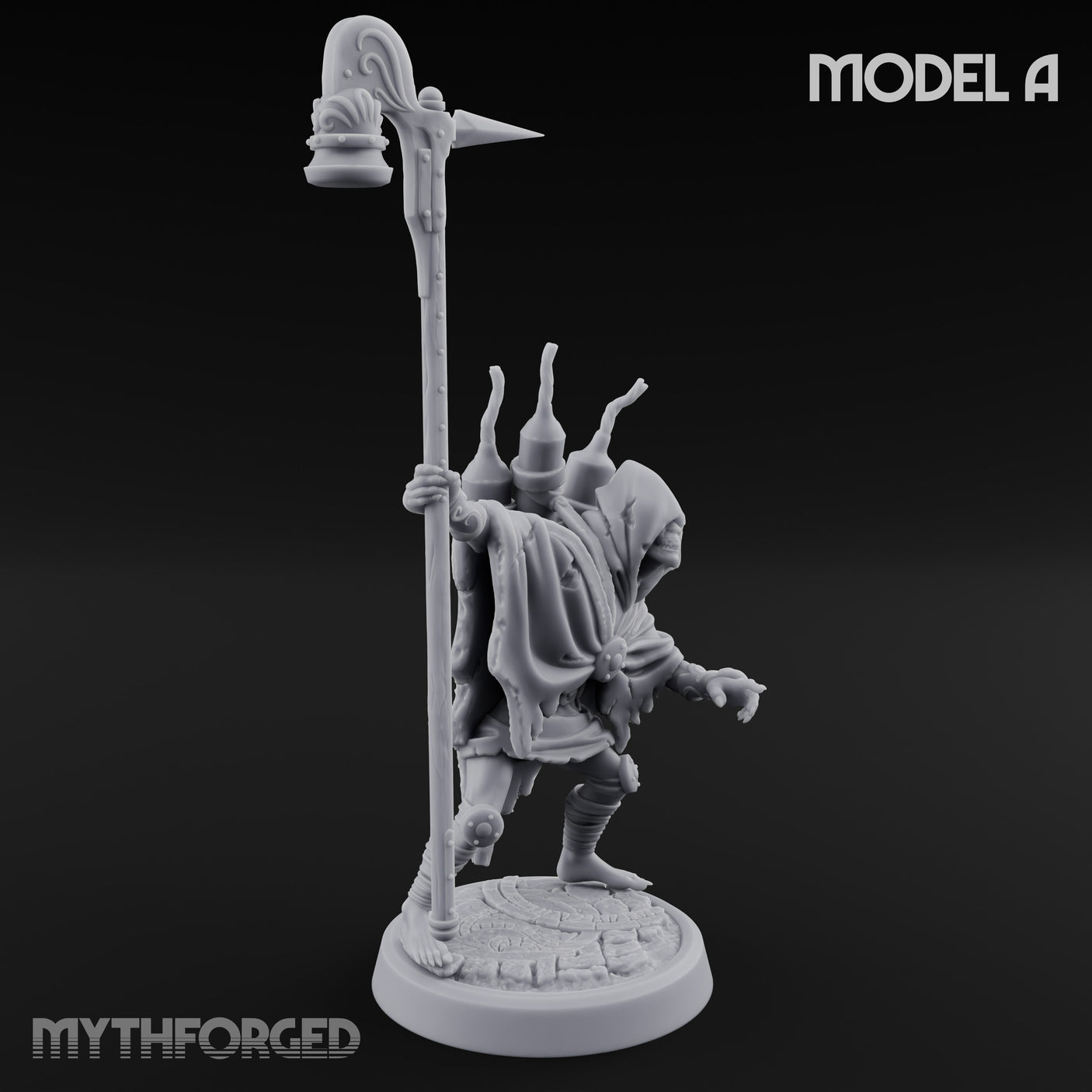 Lantern Pole Carrying Goblin Scout A Miniature for Dungeons and Dragons, Pathfinder or other TTRPGs