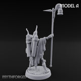 Lantern Pole Carrying Goblin Scout A Miniature for Dungeons and Dragons, Pathfinder or other TTRPGs