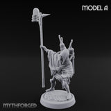 Lantern Pole Carrying Goblin Scout A Miniature for Dungeons and Dragons, Pathfinder or other TTRPGs