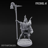 Lantern Pole Carrying Goblin Scout A Miniature for Dungeons and Dragons, Pathfinder or other TTRPGs
