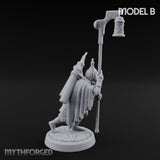 Lantern Pole Carrying Goblin Scout B Miniature for Dungeons and Dragons, Pathfinder or other TTRPGs
