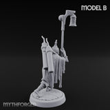 Lantern Pole Carrying Goblin Scout B Miniature for Dungeons and Dragons, Pathfinder or other TTRPGs