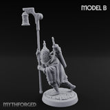 Lantern Pole Carrying Goblin Scout B Miniature for Dungeons and Dragons, Pathfinder or other TTRPGs