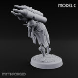 Lantern Pole Carrying Goblin Scout C Miniature for Dungeons and Dragons, Pathfinder or other TTRPGs