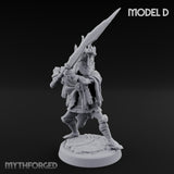 Lantern Pole Carrying Goblin Scout D Miniature for Dungeons and Dragons, Pathfinder or other TTRPGs