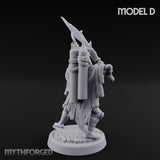 Lantern Pole Carrying Goblin Scout D Miniature for Dungeons and Dragons, Pathfinder or other TTRPGs