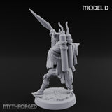 Lantern Pole Carrying Goblin Scout D Miniature for Dungeons and Dragons, Pathfinder or other TTRPGs
