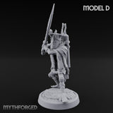 Lantern Pole Carrying Goblin Scout D Miniature for Dungeons and Dragons, Pathfinder or other TTRPGs