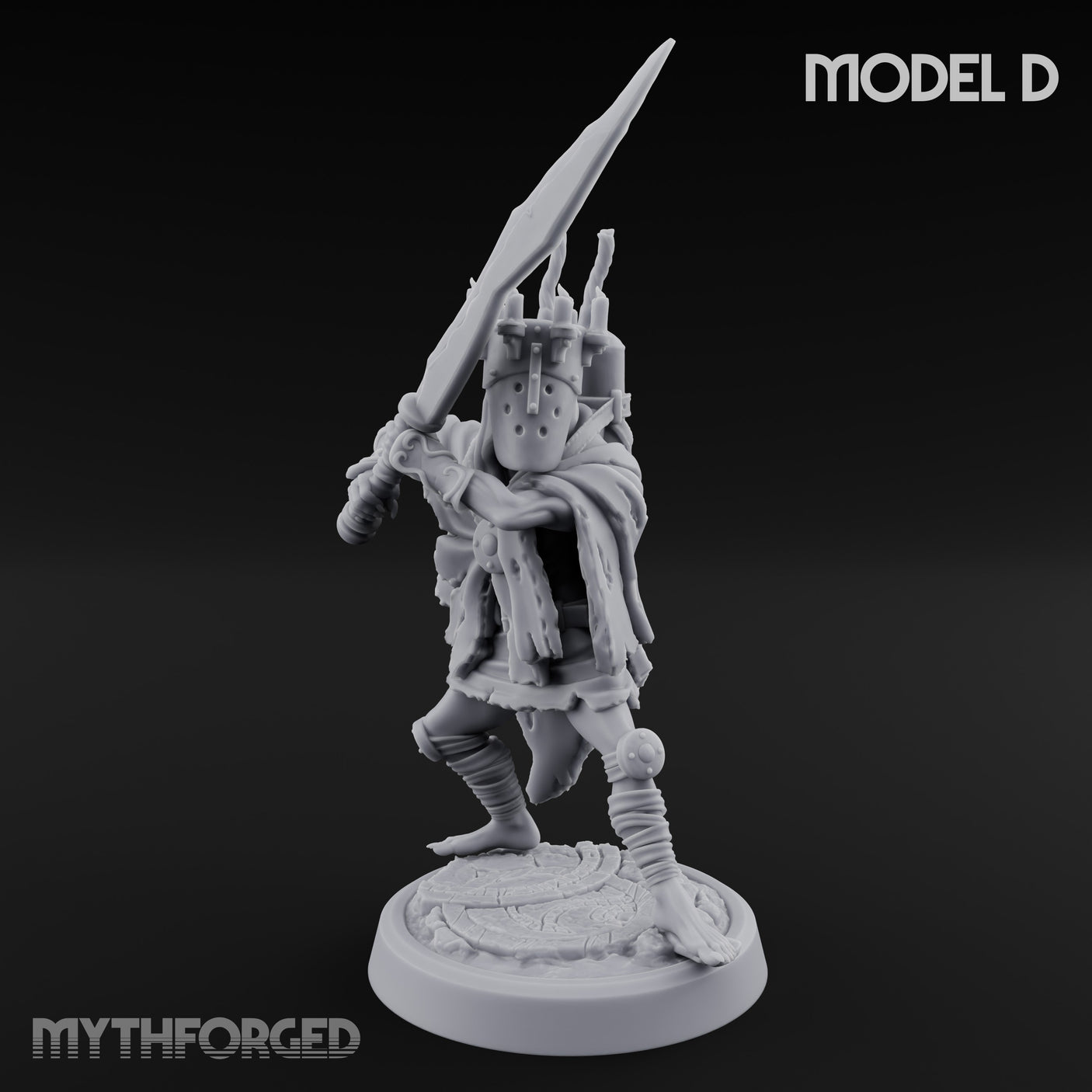 Lantern Pole Carrying Goblin Scout D Miniature for Dungeons and Dragons, Pathfinder or other TTRPGs