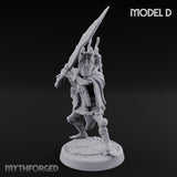 Lantern Pole Carrying Goblin Scout D Miniature for Dungeons and Dragons, Pathfinder or other TTRPGs