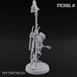 Lantern Pole Carrying Goblin Scouts Miniature for Dungeons and Dragons, Pathfinder or other TTRPGs