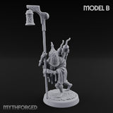 Lantern Pole Carrying Goblin Scouts Miniature for Dungeons and Dragons, Pathfinder or other TTRPGs