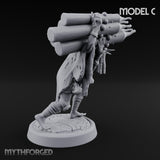 Lantern Pole Carrying Goblin Scouts Miniature for Dungeons and Dragons, Pathfinder or other TTRPGs