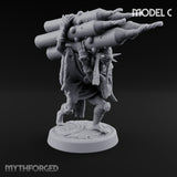 Lantern Pole Carrying Goblin Scouts Miniature for Dungeons and Dragons, Pathfinder or other TTRPGs