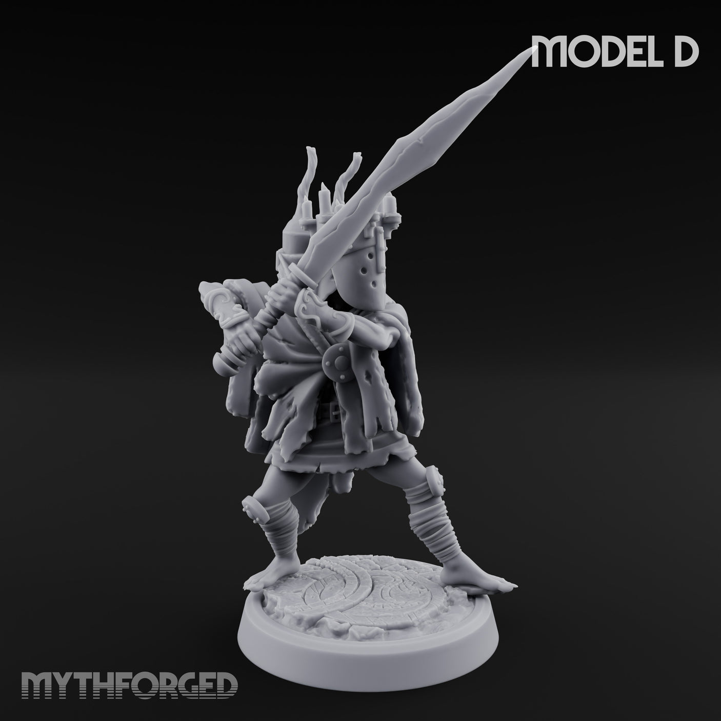Lantern Pole Carrying Goblin Scouts Miniature for Dungeons and Dragons, Pathfinder or other TTRPGs