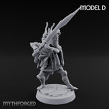 Lantern Pole Carrying Goblin Scouts Miniature for Dungeons and Dragons, Pathfinder or other TTRPGs