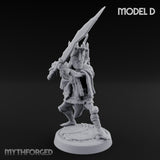 Lantern Pole Carrying Goblin Scouts Miniature for Dungeons and Dragons, Pathfinder or other TTRPGs