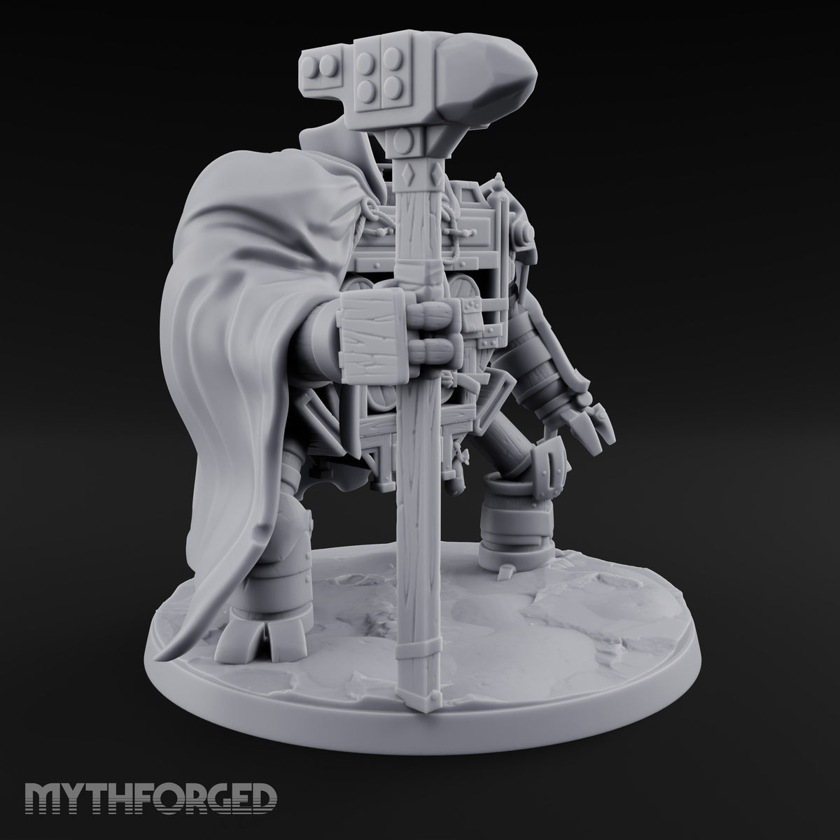 Brick by Brick, Bolt by Bolt Warforged Large Automaton