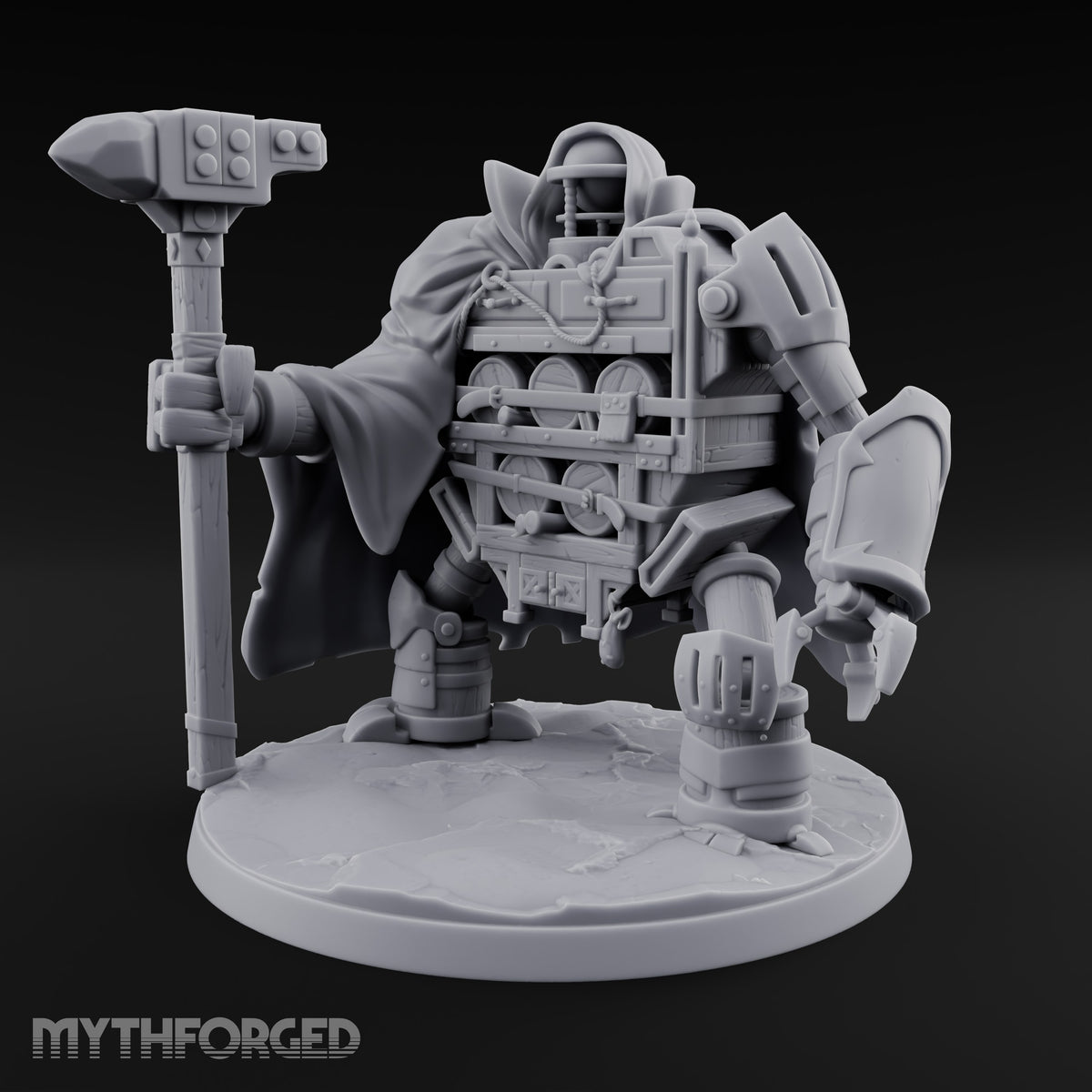 Brick by Brick, Bolt by Bolt Warforged Large Automaton