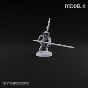 Levelled Spears Human Ashigaru A
