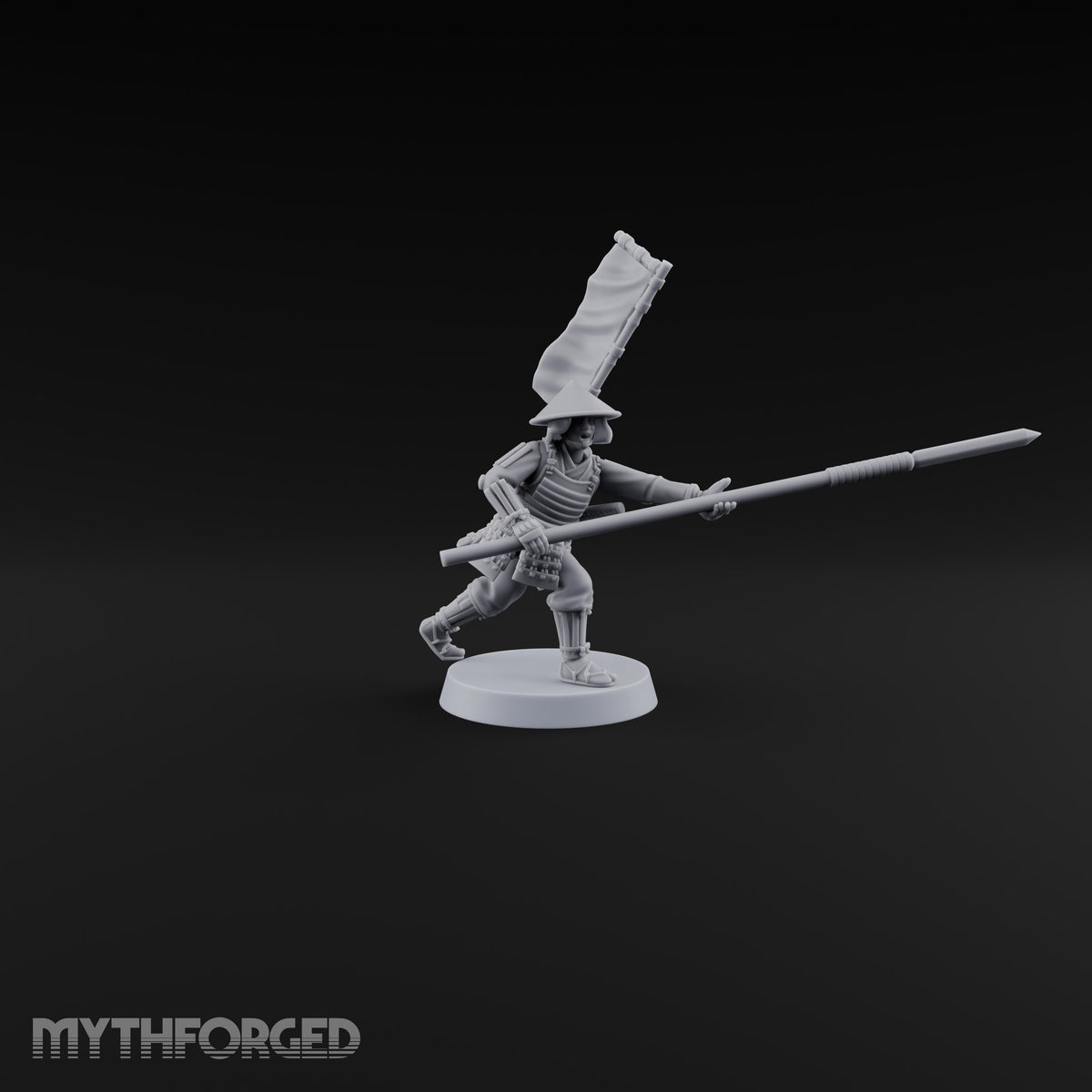 Levelled Spears Human Ashigaru B