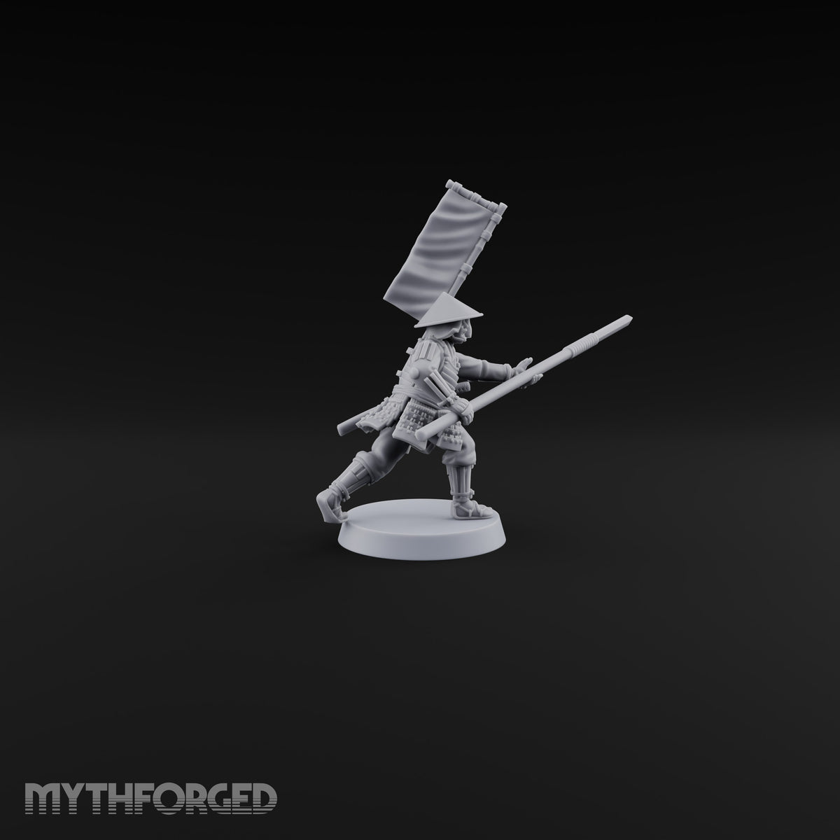 Levelled Spears Human Ashigaru — B