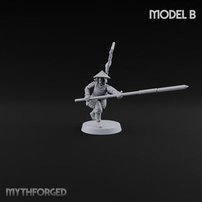 Levelled Spears Human Ashigaru B