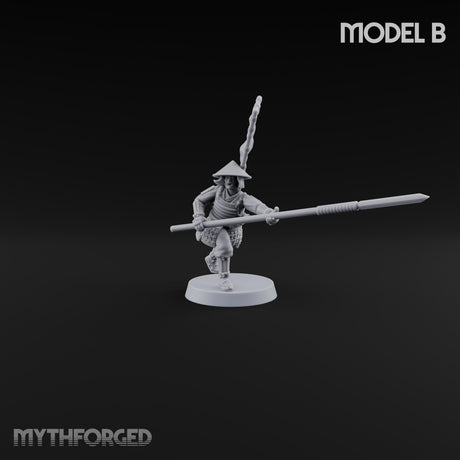 Levelled Spears Human Ashigaru B