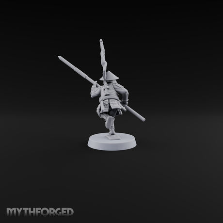 Levelled Spears Human Ashigaru C
