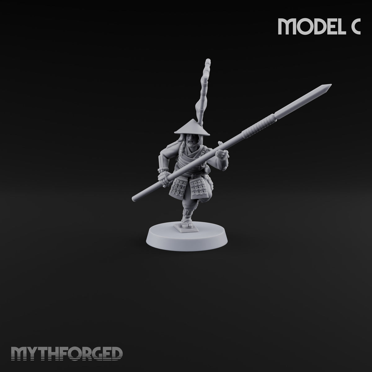 Levelled Spears Human Ashigaru — C