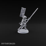 Levelled Spears Human Ashigaru — D