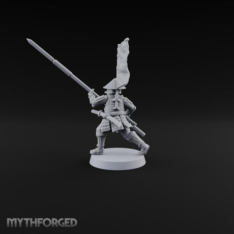 Levelled Spears Human Ashigaru D