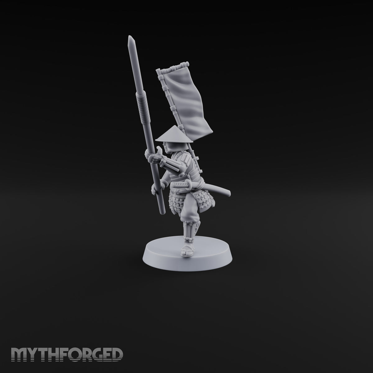Levelled Spears Human Ashigaru D