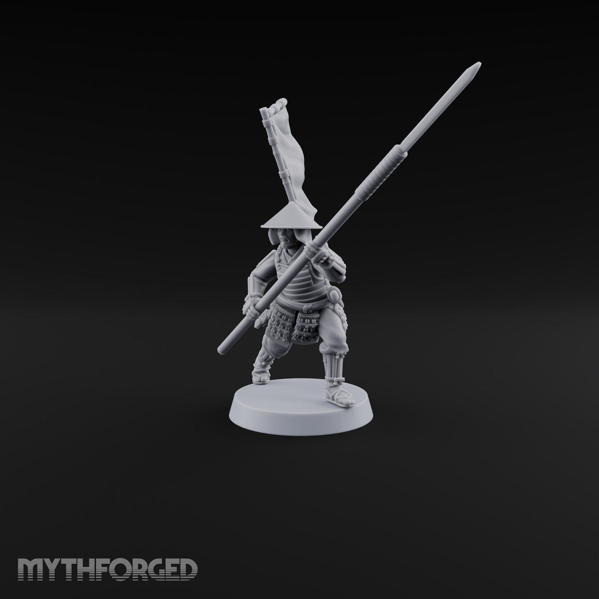 Levelled Spears Human Ashigaru D